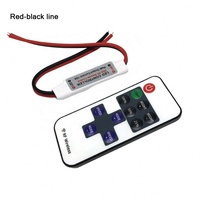Mini gradateur 5-24V sans fil avec 11 touches RF télécommande couleur unique 3528 5050 5630 2835 LED gradateur contrôleur