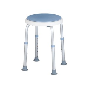 Aluminum Alloy <b>Shower</b> Stool Non Slip Bath <b>Chair</b> <b>For</b> Children <b>Elderly</b> Pregnant Women Swivel Seat Toilet Use - Product Image 2