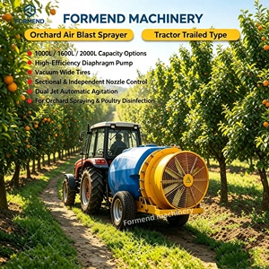Pulvérisateur à air comprimé remorqué 1000L 1600L 2000L, <span class=keywords><strong>machine</strong></span> de brumisation de pesticides agricoles pour vergers - Product Image 6