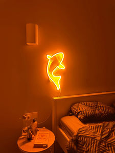 Pez personalizado Letrero de neón Led <span class=keywords><strong>mar</strong></span> Arte Luz Signo Led Logo <span class=keywords><strong>marinero</strong></span> Decoración de la pared Barra personalizada Letrero de neón Fiesta chico Habitación Decoración luz de neón - Product Image 5