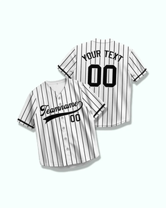 Tontons Factory Custom Button V-Neck Jersey Unisex Adultos Transpirable Béisbol Softball Hip Hop Uniforme Anti-UV Quick Dry Plus - Product Image 5