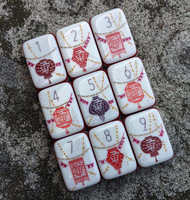 Jeu de Mahjong de Luxe Style Moderne en Acrylique, Tuiles de Mahjong Américaines, Caoutchouc 7 Couches, Divertissement – Meilleures Ventes