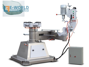 เครื่องเจียรขอบกระจกอัตโนมัติ EWORLD ราคาโรงงาน กำลังการผลิตสูง สำหรับกระจกรูปทรงไม่ปกติ โครงสร้างเหล็ก ใช้งานง่าย - Product Image 1