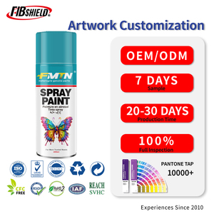 <span class=keywords><strong>สี</strong></span>สเปรย์สำหรับยานยนต์ FMTN 450 มล. ผลิตจากโรงงาน OEM แห้งเร็ว <span class=keywords><strong>สี</strong></span>เมทัลลิก ตรงตาม<span class=keywords><strong>สี</strong></span>ต้นแบบ ใช้ได้หลากหลาย - Product Image 1