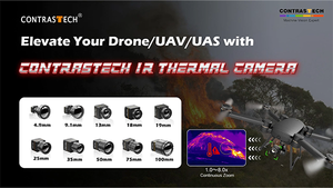 Wide FOV 200. 640x512 Vision Pro FL2.7mm Uncooled LWIR MIPI BosonPlus UAV <b>Thermal</b> <b>Camera</b> Module for Wildlife Monitoring IVaster5 - Product Image 4