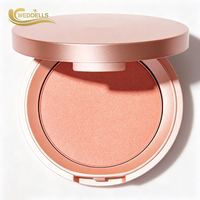 Palette de fards à joues en poudre avec plusieurs teintes, emballage personnalisé pour les détaillants de produits de beauté, fournisseur en gros OEM ODM, prêt à la marque