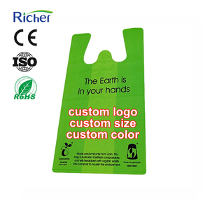 Bolsas de Plástico Blancas al por Mayor para Compras, con Asas Tipo Camiseta, Impresión de 'Gracias' y Asas Tipo Chaleco, Pedidos al por Mayor - Product Image 6