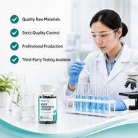 Capsule de déodorant corporel naturel à la chlorophylle pour les soins corporels, supplément alimentaire et de santé à base de plantes