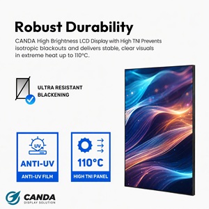 Pantalla LCD Publicitaria Ultrafina Colgante de 43-65 Pulgadas para Escaparates, con Android 11 y Cloud Cd231f3z - Product Image 5