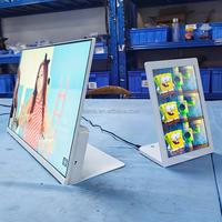 Écran LCD de comptoir, panneau de menu numérique Android, support d'affichage pour exposition, publicité numérique, moniteur d'affichage intelligent, écran publicitaire