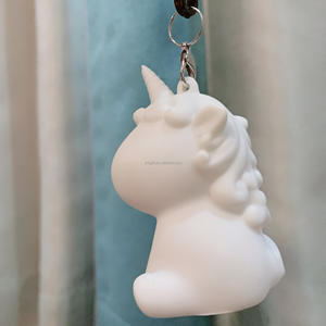 Populaire Fliud Licorne DIY Résine À La Main Peint À La Main Animal Porte-clés Pleines Couleurs <span class=keywords><strong>Peinture</strong></span> Lapin Ours Chat <span class=keywords><strong>Figurine</strong></span> - Product Image 3