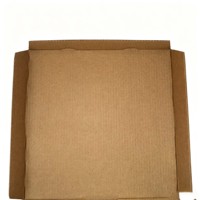 Boîte à pizza en carton ondulé biodégradable et écologique, impression offset, tailles personnalisées, matériaux recyclés, robuste, pour plats à emporter