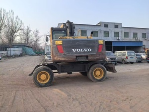 Excavadora de Ruedas Volvo EW145B EW170 EW210 con Cucharón de Excavación, Equipo de Construcción Usado - Product Image 3