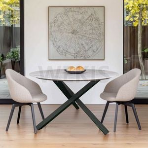 WEKIS DIY Spider <b>Table</b> Frame <b>Table</b> Legs Furniture Legs Powder Coated Steel Legs Industrial Style Spider Shape Legs Easy Assembly - Product Image 1