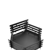 Table de feu extérieure en métal NFS, barbecue, gril, poêle chauffante pliable en acier au carbone, foyer, table de combustion hivernale au charbon de bois