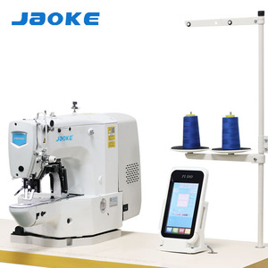 จักรเย็บรังดุมแบบแบน JAOKE 1900 พร้อมระบบสัมผัส ควบคุมด้วยคอมพิวเตอร์ มอเตอร์แบบตั้งโปรแกรมได้ ตัวเครื่องเหล็กและพลาสติก - Product Image 5