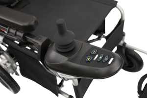 Fauteuil roulant électrique à moteur à brosse silencieux à faible bruit, utilisation dans les zones de bibliothèque et d'hôpital, fauteuil roulant électrique silencieux - Product Image 5