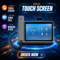 Terminal Inteligente para Videoconferencias HA05, Pantalla Táctil Android 12 de 10.1 Pulgadas, Protocolo IP POE SIP, Teléfono VoIP, Marca ODM/OEM Shandong