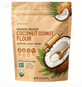 Poudre <span class=keywords><strong>de</strong></span> noix <span class=keywords><strong>de</strong></span> <span class=keywords><strong>coco</strong></span> lyophilisée <span class=keywords><strong>de</strong></span> haute pureté, lait <span class=keywords><strong>de</strong></span> <span class=keywords><strong>coco</strong></span> en poudre crémeux naturel pur pour les boissons quotidiennes - Product Image 1