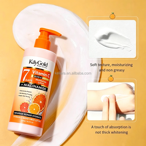 Loción Corporal con Vitamina C, Niacinamida y Ceramida, Hidratante y Aclarante, Uso Diario, Marca Privada, OEM, Venta al Por Mayor de Fábrica - Product Image 2