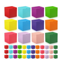 Cajas de Regalo Plegables Coloridas, Cajas de Cartón Pequeñas con Tapas para Guardar Jabones Artesanales, Pendientes, Anillos, Dulces y Regalos