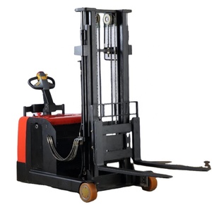 Carretilla elevadora de paleta eléctrica portátil de 2000kg, apilador de grúas de contenedores, elevador de horquilla con altura de elevación de 4,5 metros - Product Image 3