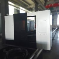 Hoysook 3000W 6000W Découpeuse laser fibre haute précision entièrement fermée avec table d'échange pour le traitement des métaux
