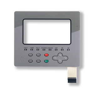 Clavier à membrane pour équipement industriel électronique - Panneau de commande PC personnalisé, traces conductrices en pâte d'argent sérigraphiées - Product Image 3