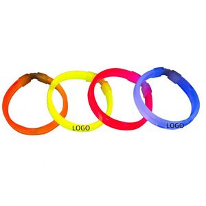 สายรัดข้อมือยางเรืองแสงในที่มืดแบบกำหนดเองสำหรับงานปาร์ตี้ - Product Image 3