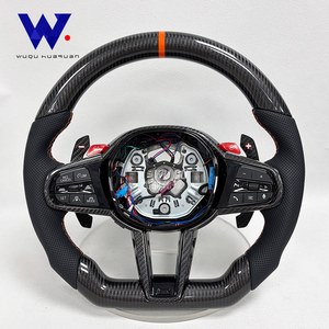 <span class=keywords><strong>Volante</strong></span> Deportivo de Fibra de Carbono para BMW Serie CS, <span class=keywords><strong>F30</strong></span>, F20, F10, F32, G20, G22, G23, G26, G80, G81, G30, G32, G34, G36, M3, M4, M5, Serie G - Product Image 1