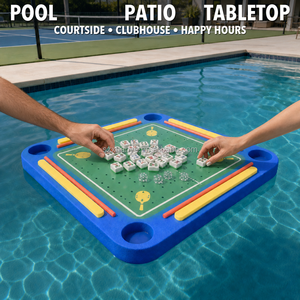 Mesa <span class=keywords><strong>de</strong></span> Mahjong Flotante para Club <span class=keywords><strong>de</strong></span> Pickleball, Tapete <span class=keywords><strong>de</strong></span> Espuma EVA, Alfombrilla Multijuego para Mahjong Americano, <span class=keywords><strong>Rummy</strong></span> y <span class=keywords><strong>Cartas</strong></span> Impermeables - Product Image 5