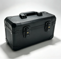 Étui de rangement portable en aluminium pour cartes à collectionner gradées avec clés, pour cartes à collectionner, cartes gradées et objets de collection