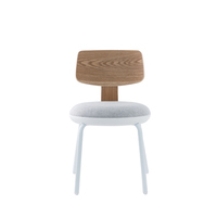 Mobilier de salle à manger moderne, Restaurant, dossier en bois, sièges souples, chaise de salle à manger, DC-S195