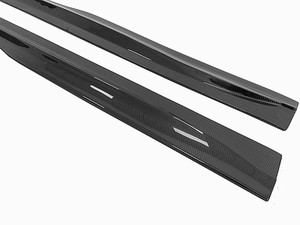 PSM tipo <span class=keywords><strong>Real</strong></span> fibra de carbono parachoques faldas laterales labio para <span class=keywords><strong>BMW</strong></span> F80 M3 piezas de automóvil - Product Image 2