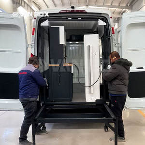 Rv Camper Motorhome Tamplet Caravan Homes à vendre <span class=keywords><strong>en</strong></span> Chine Véhicule intérieur du lit 3 personnes Campervan - Product Image 1