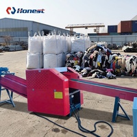 Broyeur de fibres de filets de pêche usagés, équipement de recyclage de déchets textiles, déchiqueteuse de filets de pêche en nylon et de filets en plastique