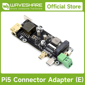 Adaptador multifuncional Waveshare PCIe a M.2 (E) para Raspberry Pi 5, salida 4K, fuente de alimentación PoE integrada y PCIe a M.2 K426 - Product Image 2