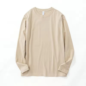 Fabricantes <span class=keywords><strong>de</strong></span> <span class=keywords><strong>Ropa</strong></span>, Logotipo Personalizado, Impresión Económica, 100% Algodón, Bordado, Camisetas Unisex <span class=keywords><strong>de</strong></span> Manga Larga Lisas para Hombre y Mujer - Product Image 5