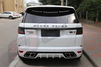 Pare-chocs de voiture CLY pour Range Rover sport 2014-2017 mise à niveau 2020 + SVR bodykit ailes jupe latérale phares arrière