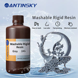 Résine rigide lavable à l'eau Antinsky pour imprimante 3D DLP LCD 405nm 1kg Haute précision et faible rétrécissement - Product Image 2