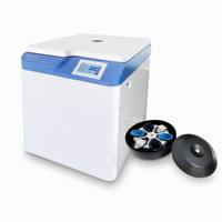 Centrífuga Refrigerada Inteligente con Pantalla Táctil DL8M-12L, Capacidad Máxima de 6*2400 ml, -20~+40 °C ° Soporte de suelo tipo C, disponible para OEM