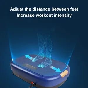 Piastra macchina per massaggio con piattaforma di vibrazione esercizio Cardio allenamento per perdita di peso-Forme De vibrazioni macchine