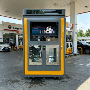 Distributeur d'eau à double sortie grand débit, forme personnalisée, 800 GPD, osmose inverse, 24/7 sans surveillance, qualité alimentaire, antirouille, UV - Product Image 5