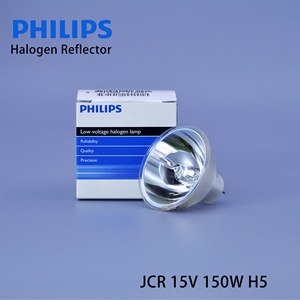 Ampoule halogène <span class=keywords><strong>Philips</strong></span> Reflector JCR 15V <span class=keywords><strong>150W</strong></span> H5 pour microscopes, endoscopes, éclairage médical - Product Image 3