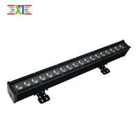 Professionelles RGBWA DMX512 Wandfluter-Set 18 Stück 6-in-1 IP65 Wasserdichte LED-Leisten 200W Hochzeits-/Bühnen-/Partybeleuchtung Nahtlose Farbgebung