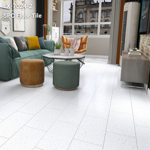 Suelo de Roble Impermeable Spc Patrón Gris Dorado-1220X180 9x120 Mm. Suelo de vinilo de lujo Spc para escalera, precios de 1,80 metros - Product Image 4