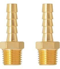 Raccord rapide pour l'eau 1/4" 1/8"NPT mâle, raccord pneumatique X3/8" 1/4" 5/16" en laiton, adaptateur de robinet - Product Image 3
