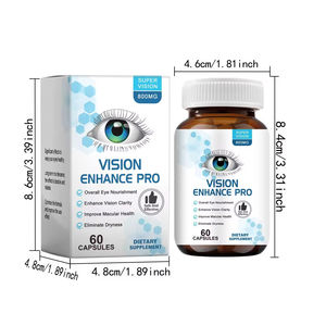 Cápsulas Orgánicas Premium para el Cuidado de la Fatiga Ocular, Apoyo Diario a la Visión, Apoyo Inmunológico, Suplemento Herbal para Adultos - Product Image 2