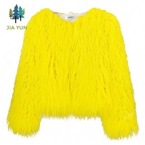 2026 Autumn Winter Korean Solid Lamb Wool Short Coat <strong>Women</strong> Lapel Faux Plush Warm Outerwear - Product Image 5