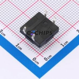 SMG-12-H095A1 Tactile Switch Through hole Component (THT)-4P,12x12mm Switch Single Pole Single Throw Round Button 2.5N 12mm - Product Image 2